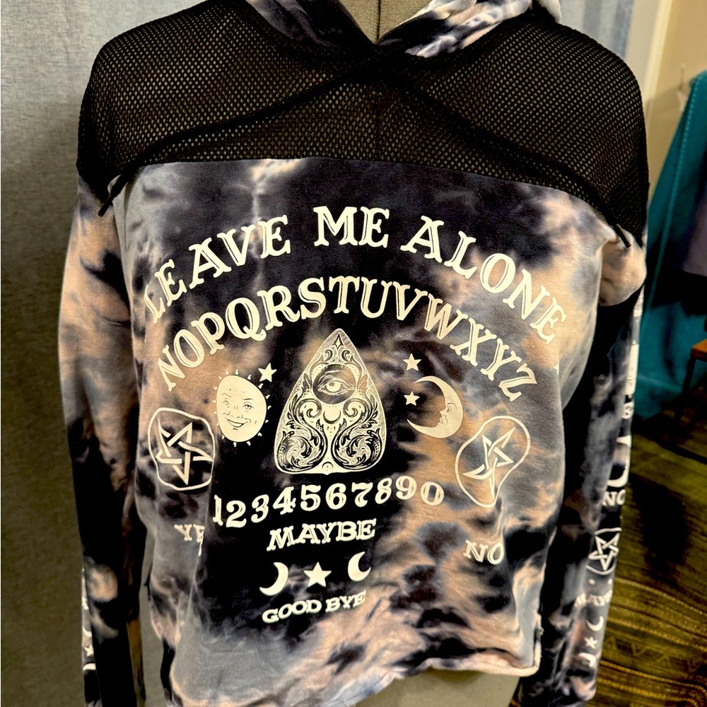 NWOT MIDNIGHT HOUR OUIJA HOODIE XL